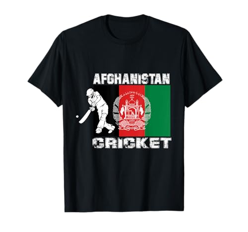 Afghanistan Cricket Batsman Afghan International Maglietta