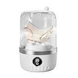 Portable Washing Machine, 1L Portable Washer, Mini Laundry Machine | Porrtable Clothes Washing Machines | Clothes Laundry Fabric Appliances For Apartments Dormitories Travel Camping Hotels Socks