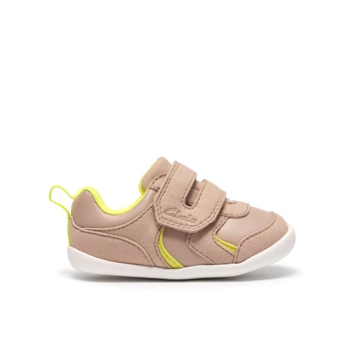 Image of Clarks Boys Roamer Sky Toddler Brown Combination Pre Walker,Riptape