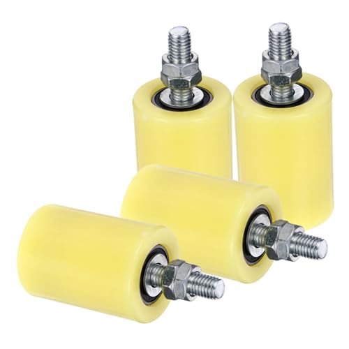 Galets de guidage robustes UKCOCO avec supports de rechange antichoc x4