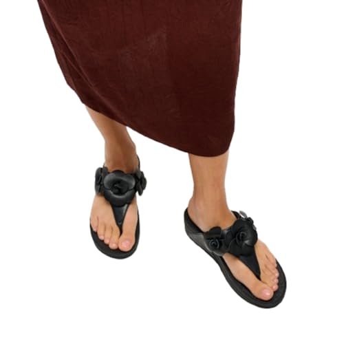 Image of FitFlop Lulu Flower Toe-post Sandals