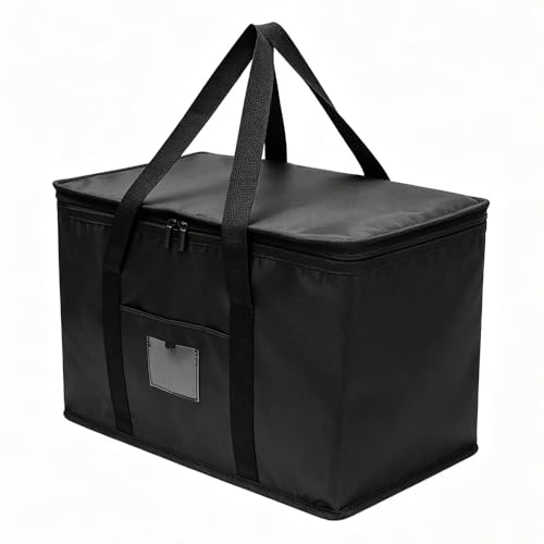 Bag, 40l Large Capacity Thermal Tote, Reusable Non-woven Gro