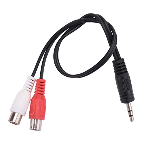 Adaptador de audio Jack 3.5mm a 2 Jack miniatura 1