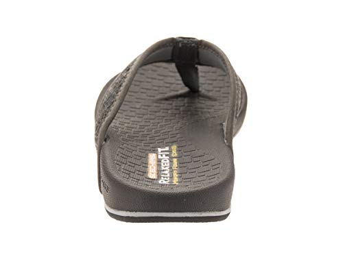 Skechers Skechers Men's PELEM-WESKER Sandal, GRY, 8 Medium US