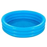 Intex 59416NP Crystal Blue Three Ring Inflatable Paddling Pool 1.14m x 25cm