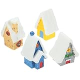 Décoration de maison : fabriquée en résine, pour une utilisation , la figurine de maison est un merveilleux ornement pour la de votre , décorations d'ornement en forme de maison