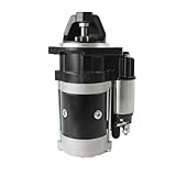 Starter Motor, Compatible with Isuzu 4BD1 Engine, 24V 9T 8970298637 8-97029863-7, Standard