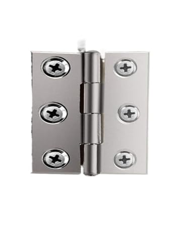 10Pcs Stainless Steel Hinge Wooden Box Mini Hinge Door Fitting