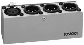 F-3M Audio Signal Splitter, 1 Female Input 3 Male Output XLR Connectors