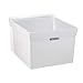 Mustee 18W Laundry Tub Wall Mount, Large, White