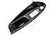 PT Auto Warehouse FO-2087A-FL - Inside Door Panel Pull-Handle Switch Housing, Textured Black - for Convertibles, Driver Side Front