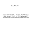 Le fumier n'est pas nécessairement un subtil amalgame de paille et d'ex...: (toute ressemblance avec des faits, des personnages existant, ayant existé ... de la volonté de l'auteur (BOOKS ON DEMAND)