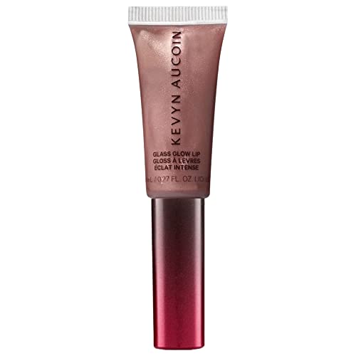 Image of Kevyn Aucoin Glass Lip Duo Set: New Naked Unforgettable Lip Definer (Long-wearing makeup lip liner. Water-resistant) plus Prism Rose Glass Glow Lip (Multi-purpose lip gloss highlighter).