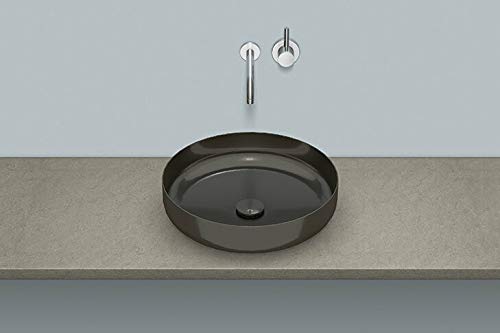 Alape˘ Aufsatzbecken, Schalenbecken, dark iron, glänzend, Ø 45cm