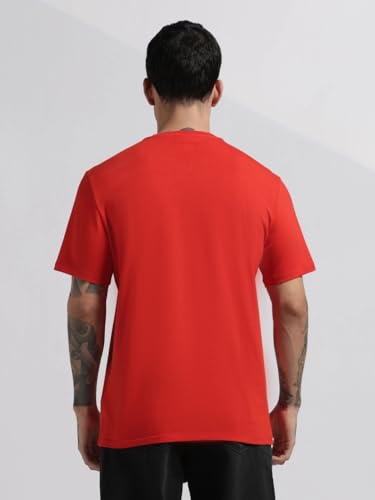 Image of Solid Straight fit Cotton t-Shirt