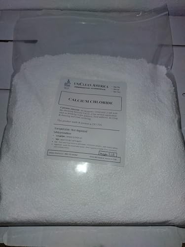Calcium Chloride Salt High Purity Made in USA (Weight : 20 lb)