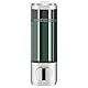 modunful Shampoo Conditioner Dispenser, Shower Dispenser Drill-Free Shampoo Dispenser für Dusche Wandmontierter Badezimmer Shampoo Conditioner Duschgel Dispenser, 1 Kammern 300ml, Silber