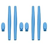 IMYTPFT Set di 2 Gambe in Silicone compatibili con Oakleys Square Wire 2.0 Occhiali da Sole in Gomma, Blu, Taglia Unica