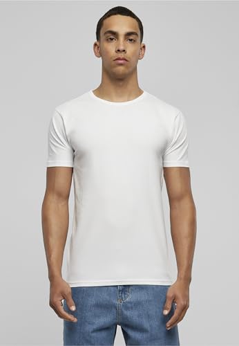 T-Shirt Di Urban Classics - Fitted Stretch Tee - S A Xxl - Uomo - Bianco - 3