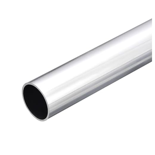 DMiotech (32mm OD x 29mm ID) 6063 Aluminium Rundrohr 300mm Länge Industriemetallrohr für Maschinenrahmenbau DIY-Projekte