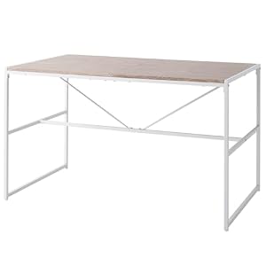 RASIK ダイニングテーブル 単品 幅120cm 高さ70cm ナチュラル スチール お客様組立 Rectico レクティコ