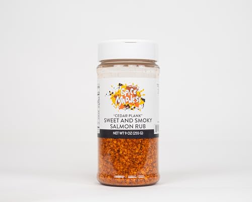Spice Madness - Cedar Plank Sweet & Smoky Salmon Rub - 9 oz