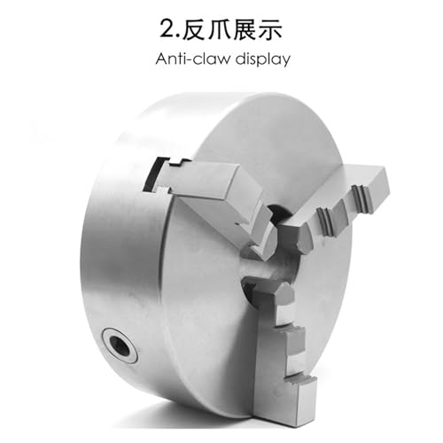 Mandrin 80 mm K11-80 autocentrant à 3 mâchoires pour serrage stable
