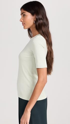 Image of Vince Women's Elbow Sleeve Crew Neck Top
