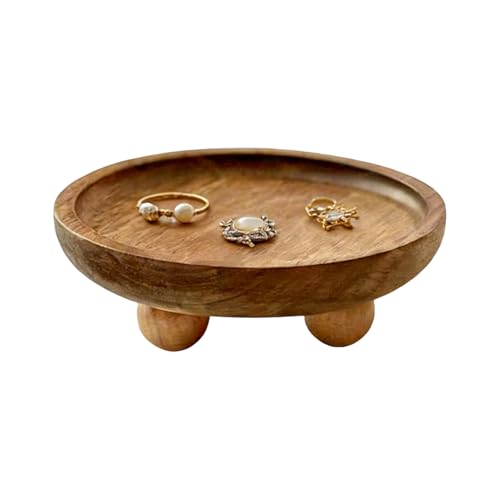 Bandeja para Baño | Soporte Elevado Organizador - Bandeja Organizadora Encimera,para Fregadero de Cocina de Estilo Rústico, Tocador, Mesa de Maquillaje, Jabonera, Perfume, Vela,