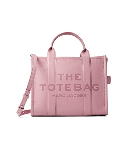 Image of Marc Jacobs The Leather Small Tote Bag Lilas One Size