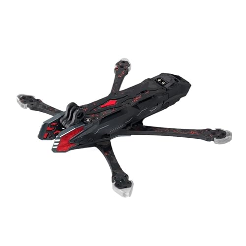 �݊���������܂�5�C���`FPV DIY�h���[���J�[�{���t�@�C�o�[�t���[���L�b�g�A�����p�N���b�h�R�v�^�[�V���[�V�ɑΉ�(DC Frame)