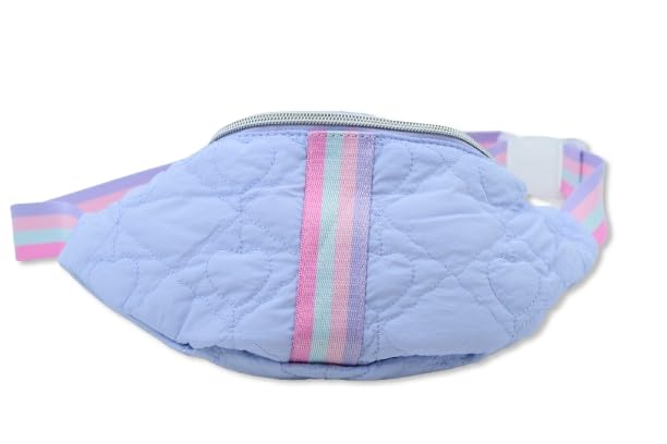 Girls' Stylish Vest Pouch - Soft Polyester Material, Purple Color, Compact & Lightweight (24x13x7 cm)-image-48