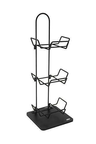 Fixturedisplays® Mini 3 Tier Wicker Basket Market Rack Countertop Stand, Small For Large Produce, Great For Small Articles: Coffee Condiments Organizer, Gums, Treats, Lollipops, Lighers 119999-Npf #TOP7