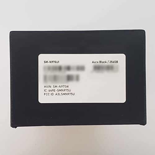 Samsung Galaxy Note 10+ Plus (256Gb, 12Gb) 6.8" Qhd+ Amoled, Snapdragon 855, 4300Mah Battery, 4G Lte Fully Unlocked (T-Mobile, Verizon, Global) N975U1 Us Model (W/Wireless Charger Pad, Aura Black) #TOP4