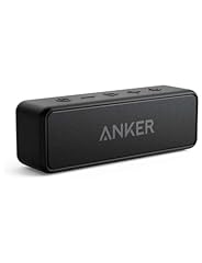Anker soundcore 2 Cassa Bluetooth Portatile con Suono Stereo 12W, Bluetooth 5, BassUp, IPX7, 24h, Associazione Stereo WiFi, per Casa, Esterno, Viaggi