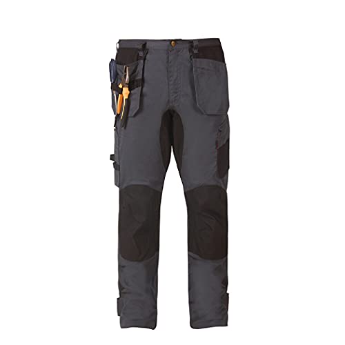 Pantalon de travail noir pour homme extensible finissant les vêtements trop serrés