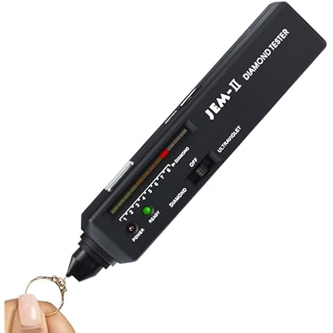 Diamond Tester Pen, High Accuracy Jewelry Diamond Tester Professional Diamond Selector for Novice and Expert Jewelry Diamond Cover