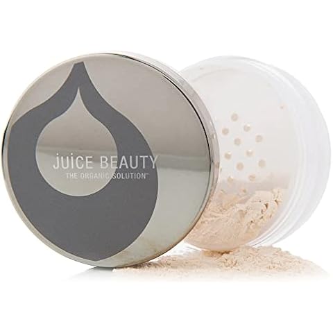 Juice Beauty Phyto-Pigments Flawless Finishing Powder - 01 Translucent - 7 g - Sets Makeup + Evens Skin Tone - Sheer, Luminous Coverage - Vegan, Cruelty Free Cover