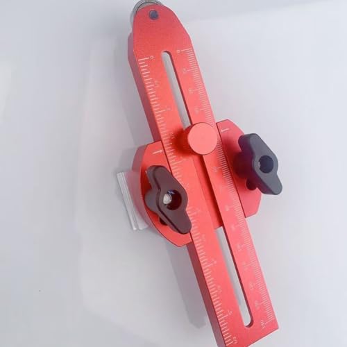 Guide de gabarit pour scie de table pour découpe de précision