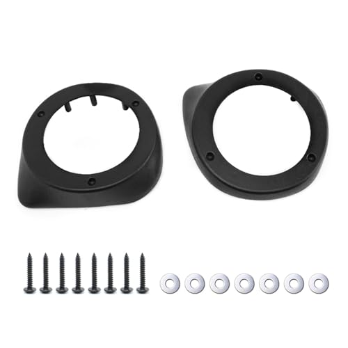 Bas de carénage moto avec dosettes haut-parleur 6.5" pour protéger vos jambes sur Harley 1996-2022