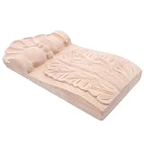 Detalles artesanales: cada ménsula de madera tallada y adorno de talla de madera presenta detalles terminados a mano, lo que brinda ménsulas decorativas con un estilo antiguo para interiores distinguidos, capitel de columna de madera, ménsula de arco de puerta