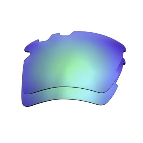 Verres Flak 2.0 XL ventilés anti-buée polarisés verts lot de 2 pour le sport