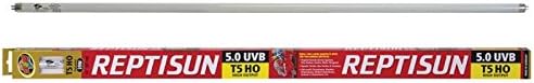 CAROLINACUSTOMCAGES 34” Reptile Lighting 5.0 UVB T5HO 39W Fluorescent Tube