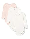  Petit Bateau Damen 5620800 Hemd, MINOIS/Marshmallow + Marshmallow/Charme + Marshmallow, 36M