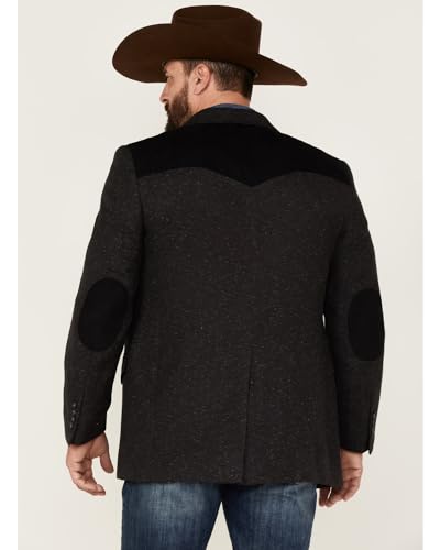 Cody James Men's Waco Contrast Yolk Button Down Western Sportcoat - RSFT7102-457 42 LNG US4