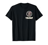 Trump 2024 Flag (On Back) Take America Back Trump Flag 45 47 T-Shirt