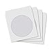 mediaxpo Brand 100 Mini Paper CD Sleeves with Window & Flap
