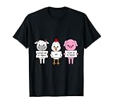 I Don't Eat My Friends Vegetarian World Vegan Day Graphic T-Shirt