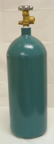 Generic ZZ40ARS 40 Cu/Ft Argon-Nitrogen-Helium Welding Gas Cylinder Tank Cga 580 -Empty thumb #3