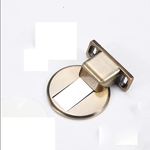 KEEYTT LXLOWS Edelstahl-Tür-Türhalter, WC-Glastür, Versteckter Türstopper, Möbelbeschläge für Wohnungen, Büros, zum Schutz von Wänden und Tü (Color : C)